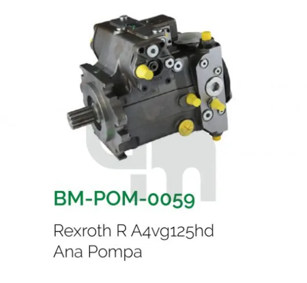 CONCRETE PUMP / REXROTH R A4VG125HD MAIN PUMP