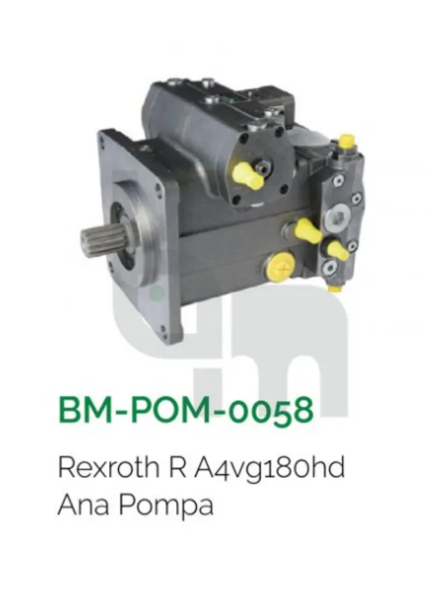 CONCRETE PUMP / REXROTH R A4VG180HD MAIN PUMP