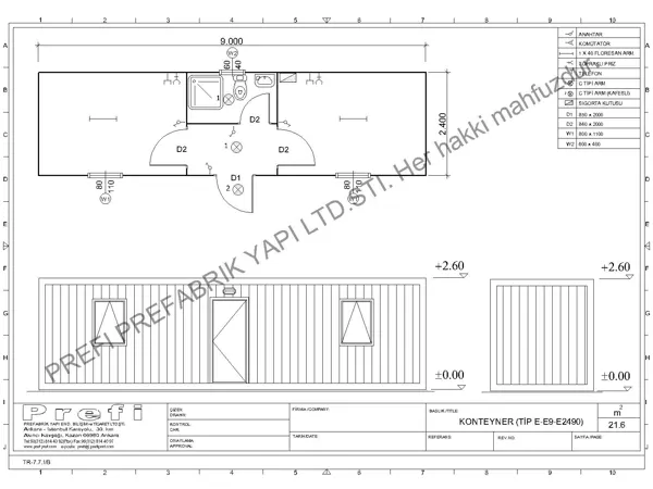 Container Office Type E