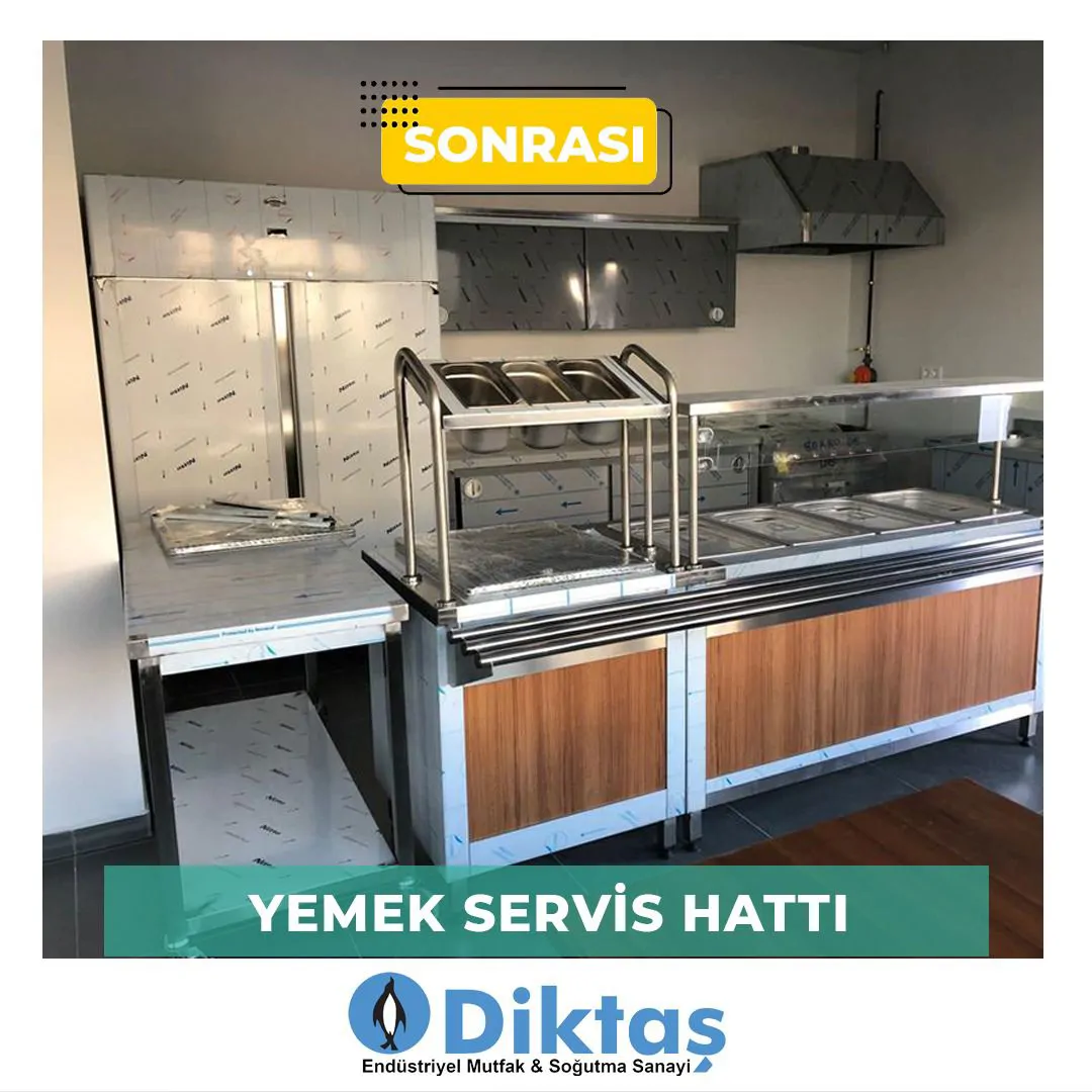 Factory Kitchen Manufacturing - Temelli, Sincan, Maliköy, Kahramankazan