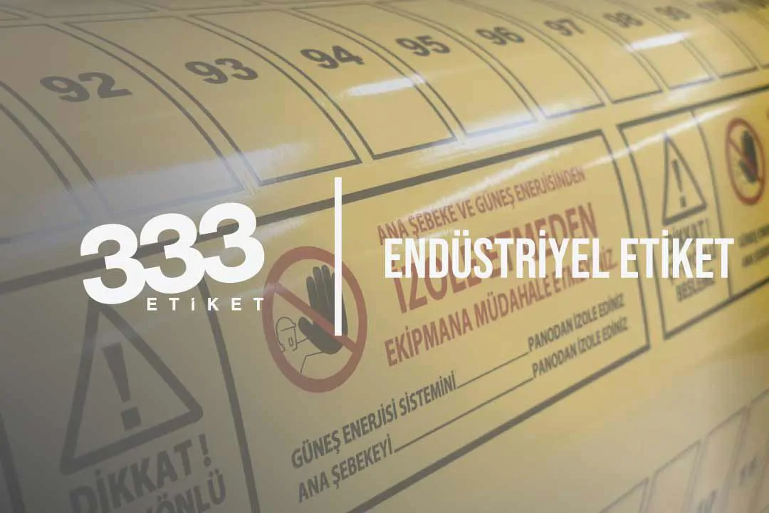 Endüstriyel Etiket