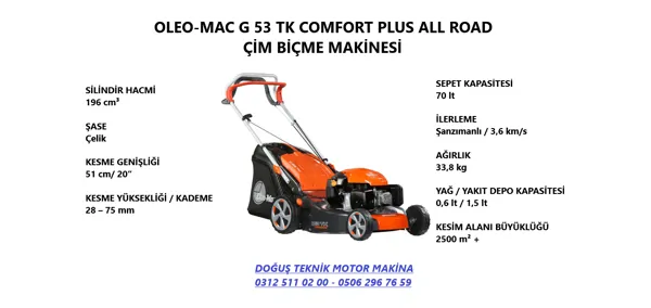 ÇİM BİÇME MAKİNESİ