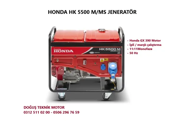 HONDA JENERATÖR OSTİM