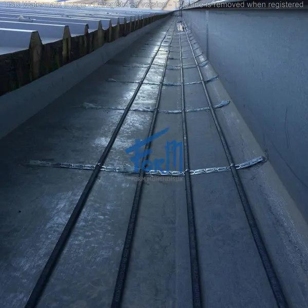 Roof and Gutter Snow and Ice Prevention Heating Cables