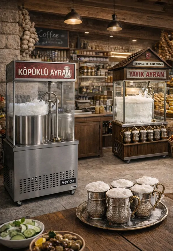 Ankara Köpük Yayık Ayran Makinası Fiyatı