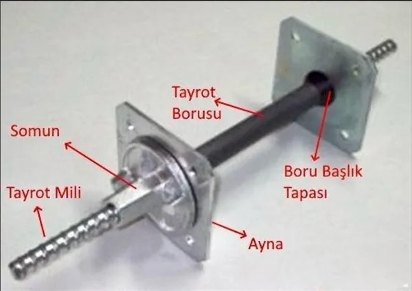 TİE ROT TAKIMI (MİL-SOMUN-AYNA)