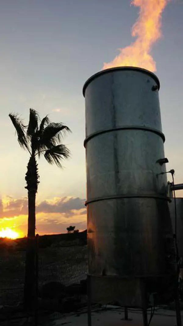Gas Burning Chimney