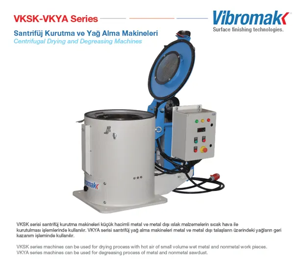 Centrifugal Oil Removal and Drying Machines