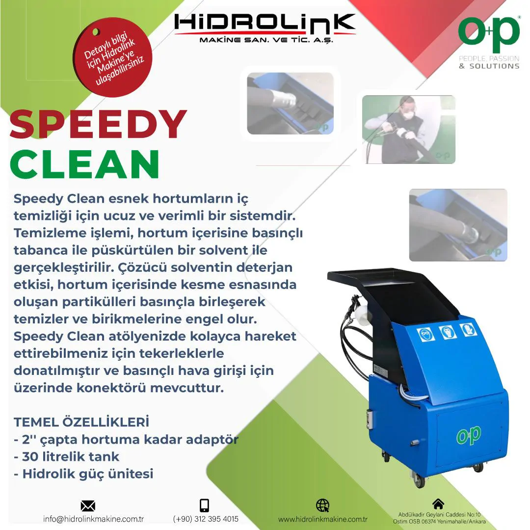 O+P SRL Speedy Clean